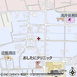滋賀県長浜市内保町2609周辺の地図