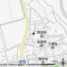 滋賀県長浜市中野町696周辺の地図