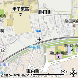 鳥取県米子市勝田町373周辺の地図