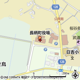 千葉県長生郡長柄町周辺の地図