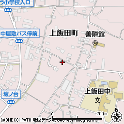 神奈川県横浜市泉区上飯田町3834-2周辺の地図