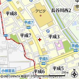 フジカラーワールド平成店周辺の地図