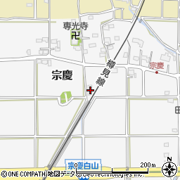 岐阜県本巣市宗慶96周辺の地図