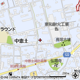 岐阜県可児市中恵土54周辺の地図