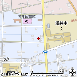 滋賀県長浜市内保町2677周辺の地図