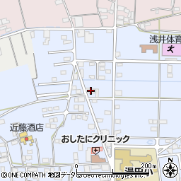 滋賀県長浜市内保町2611周辺の地図