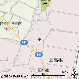 千葉県市原市上高根535周辺の地図