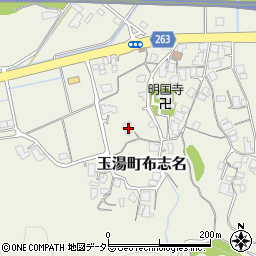 島根県松江市玉湯町布志名365周辺の地図
