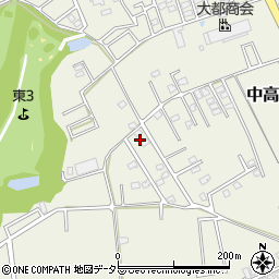 千葉県市原市中高根1379-100周辺の地図