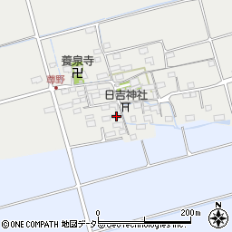 滋賀県長浜市尊野町255周辺の地図