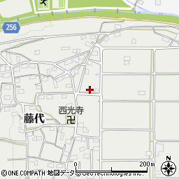 岐阜県揖斐郡池田町藤代838周辺の地図