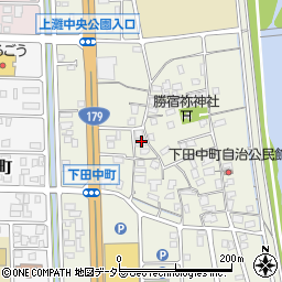 鳥取県倉吉市下田中町288周辺の地図