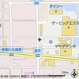 岐阜県本巣市政田1960周辺の地図