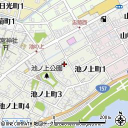 岐阜県岐阜市池ノ上町2丁目12周辺の地図