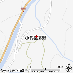 兵庫県美方郡香美町小代区茅野438周辺の地図