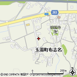 島根県松江市玉湯町布志名368周辺の地図