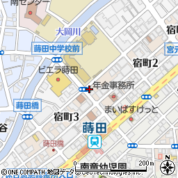 株式会社くらしの友　蒔田総合斎場周辺の地図