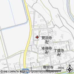 滋賀県長浜市中野町698周辺の地図