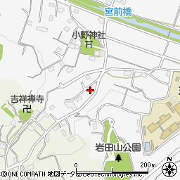 神奈川県厚木市小野366周辺の地図