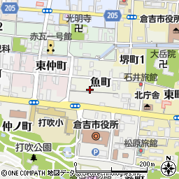 鳥取県倉吉市魚町2560周辺の地図