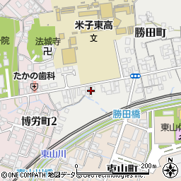 鳥取県米子市勝田町262周辺の地図