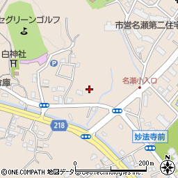 神奈川県横浜市戸塚区名瀬町1693周辺の地図