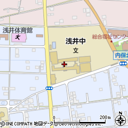 滋賀県長浜市内保町627周辺の地図