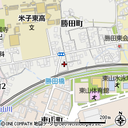 鳥取県米子市勝田町295周辺の地図