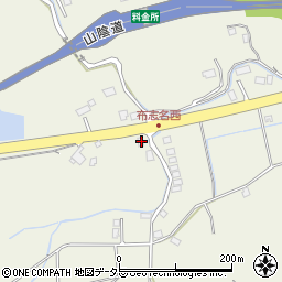 島根県松江市玉湯町布志名595周辺の地図