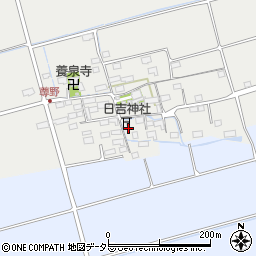 滋賀県長浜市尊野町140周辺の地図