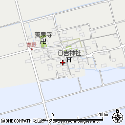 滋賀県長浜市尊野町254周辺の地図