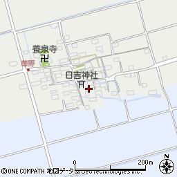 滋賀県長浜市尊野町141周辺の地図