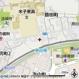 鳥取県米子市勝田町280周辺の地図