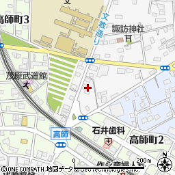 千葉県茂原市高師340-4周辺の地図