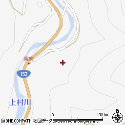 長野県飯田市上村184周辺の地図