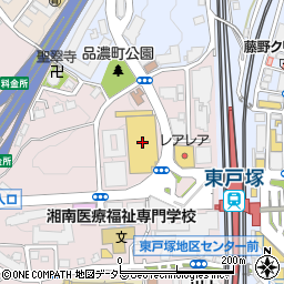 西松屋東戸塚西口プラザ店周辺の地図