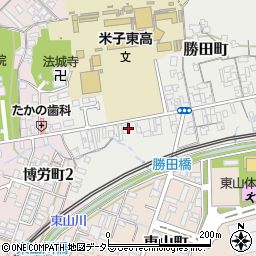 鳥取県米子市勝田町267周辺の地図