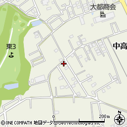 千葉県市原市中高根1379-10周辺の地図