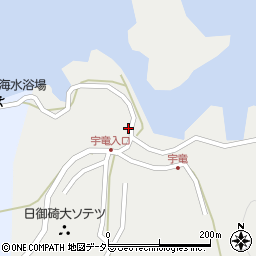 島根県出雲市大社町宇龍70周辺の地図