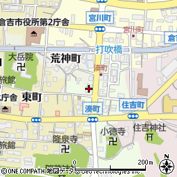 鳥取県倉吉市湊町608周辺の地図