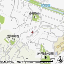 神奈川県厚木市小野372周辺の地図
