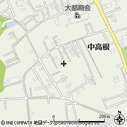 千葉県市原市中高根1379-88周辺の地図