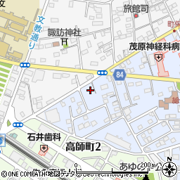 千葉県茂原市町保20周辺の地図