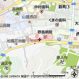 老人保健施設のじま倉吉市障がい者地域生活支援センター　はっぴい周辺の地図