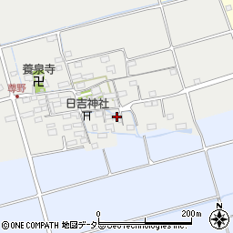 滋賀県長浜市尊野町136周辺の地図