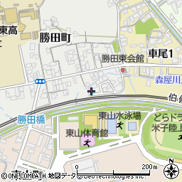 鳥取県米子市勝田町354周辺の地図