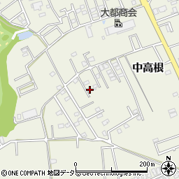 千葉県市原市中高根1379-92周辺の地図