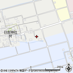 滋賀県長浜市尊野町101周辺の地図