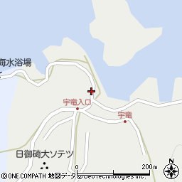 島根県出雲市大社町宇龍69周辺の地図