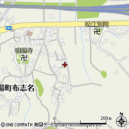 島根県松江市玉湯町布志名224周辺の地図